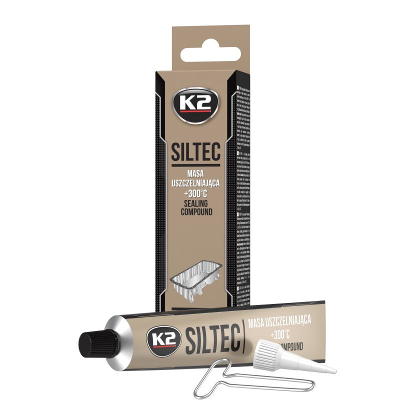 K2 SILTEC 90gr - Silicon etansare pe baza de oxim +300°C - W003 K2 SILTEC 90gr - Silicon etansare pe baza de oxim +300°C - Imagine produs K2 Auto Adezivi & Etanșări