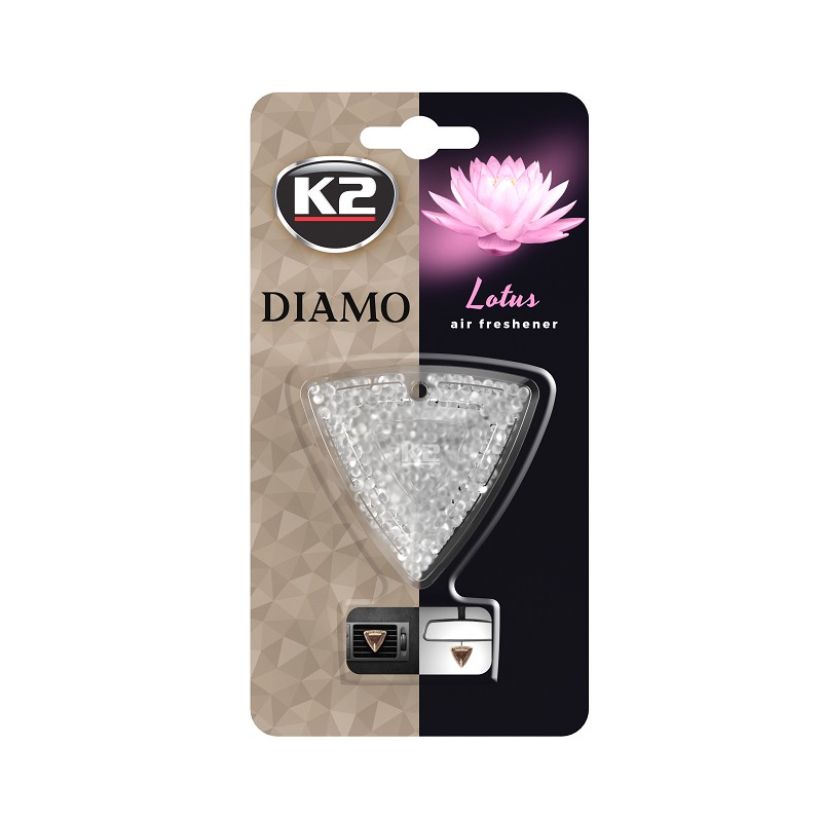 K2 DIAMO - Odorizant auto pentru grila ventilatie - 0 K2 DIAMO - Odorizant auto pentru grila ventilatie - Imagine produs K2 Auto Parfumuri & Climatizare & Odorizanti