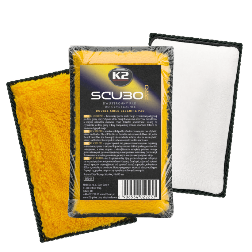 K2 Scubo Pro - Laveta curatare 2 fete - D7044 K2 Scubo Pro - Laveta curatare 2 fete - Imagine produs K2 Auto Lavete & prosoape