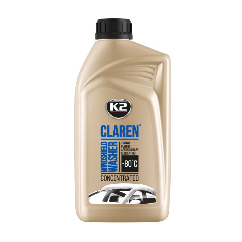 K2 Claren -80°c 1L - Lichid concentrat dezghețare geamuri - K611 K2 Claren -80°c 1L - Lichid concentrat dezghețare geamuri - Imagine produs K2 Auto Parbriz & Geamuri