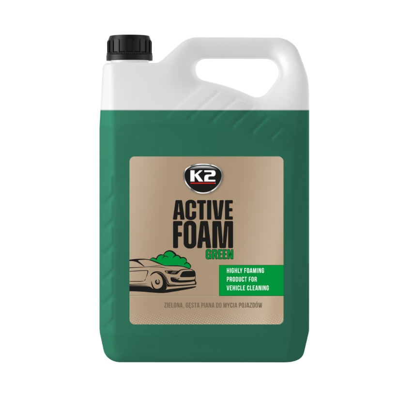 K2 Spuma activă verde 5kg - Spălare auto - M100Z K2 Spuma activă verde 5kg - Spălare auto - Imagine produs K2 Auto Spumă & Detergent