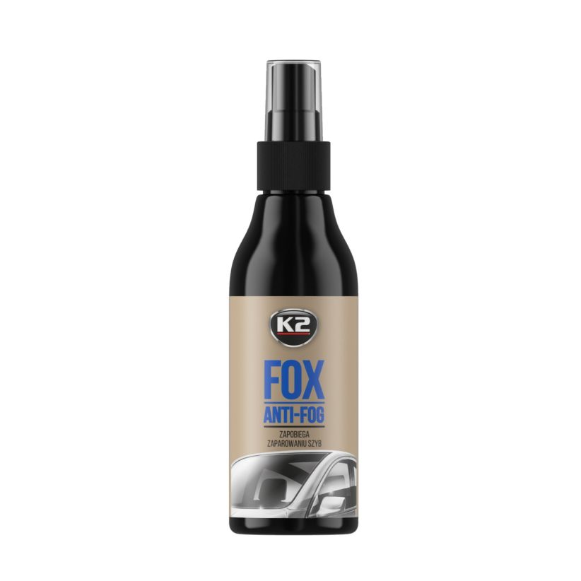 K2 FOX lichid 150ml - Solutie antiaburire geamuri - K636 K2 FOX lichid 150ml - Solutie antiaburire geamuri - Imagine produs K2 Auto Parbriz & Geamuri