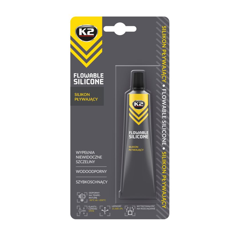 K2 Silicon Fluid Transparent 21gr - Silicon etanșare faruri - B260 K2 Silicon Fluid Transparent 21gr - Silicon etanșare faruri - Imagine produs K2 Auto Adezivi & Etanșări