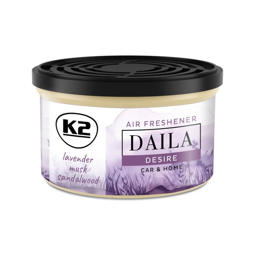 K2 DAILA - Odorizant solid conserva 30gr - 0 K2 DAILA - Odorizant solid conserva 30gr - Imagine produs K2 Auto Parfumuri & Climatizare & Odorizanti