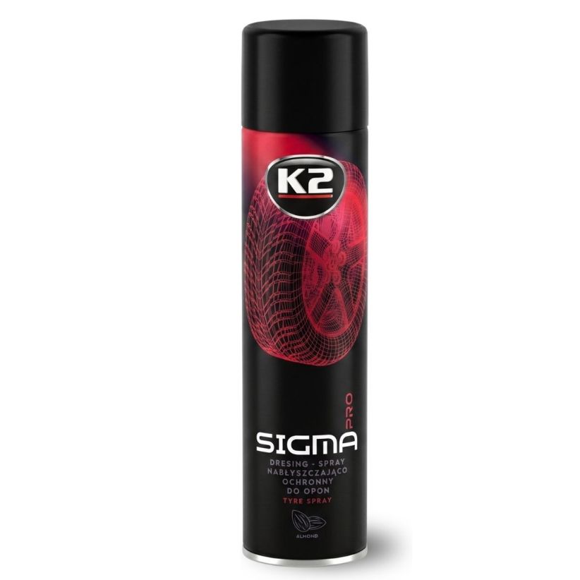 K2 SIGMA AERO PRO 600ml - protectie anvelope - D1102 K2 SIGMA AERO PRO 600ml - protectie anvelope - Imagine produs K2 Auto Jante & Anvelope & Frane