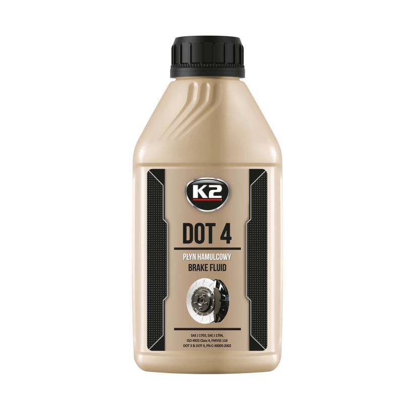 K2 DOT 4 500g - Lichid de frana DOT 4 - T104 K2 DOT 4 500g - Lichid de frana DOT 4 - Imagine produs K2 Auto Aditivi