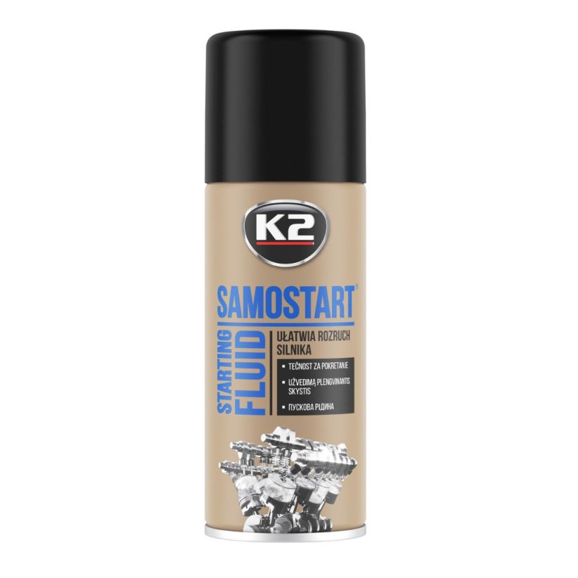 K2 Samostart 400ml - Spray pornire rapidă motor - T440 K2 Samostart 400ml - Spray pornire rapidă motor - Imagine produs K2 Auto Aditivi