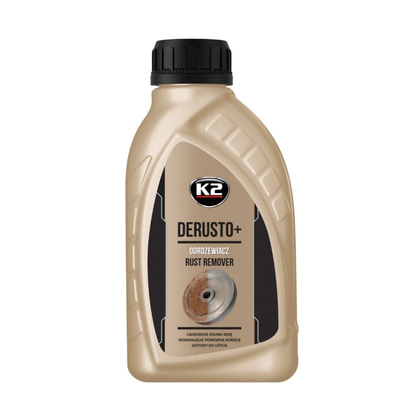 K2 Derusto Plus 500ml - Solutie indepărtare rugină - L365 K2 Derusto Plus 500ml - Solutie indepărtare rugină - Imagine produs K2 Auto Soluții pentru rugină & calcar