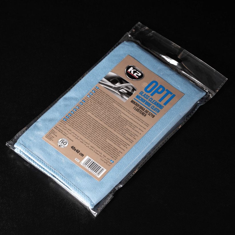 K2 Opti 40X40mm - Laveta microfibra curățare geamuri - M430 K2 Opti 40X40mm - Laveta microfibra curățare geamuri - Imagine produs K2 Auto Lavete & prosoape