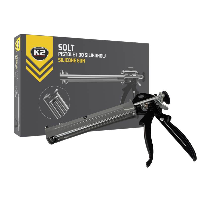 K2 SOLT - Pistol manual pentru silicon - B525 K2 SOLT - Pistol manual pentru silicon - Imagine produs K2 Auto Constructii