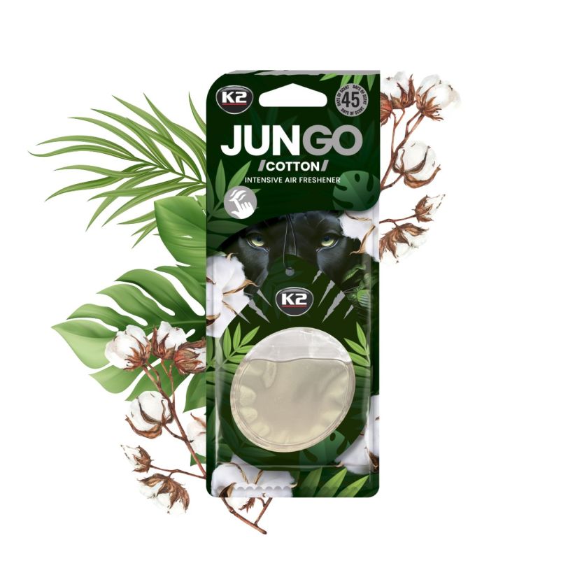 K2 JUNGO - Odorizant pandantiv parfumat cu membrană - V360 -V364 K2 JUNGO - Odorizant pandantiv parfumat cu membrană - Imagine produs K2 Auto Parfumuri & Climatizare & Odorizanti