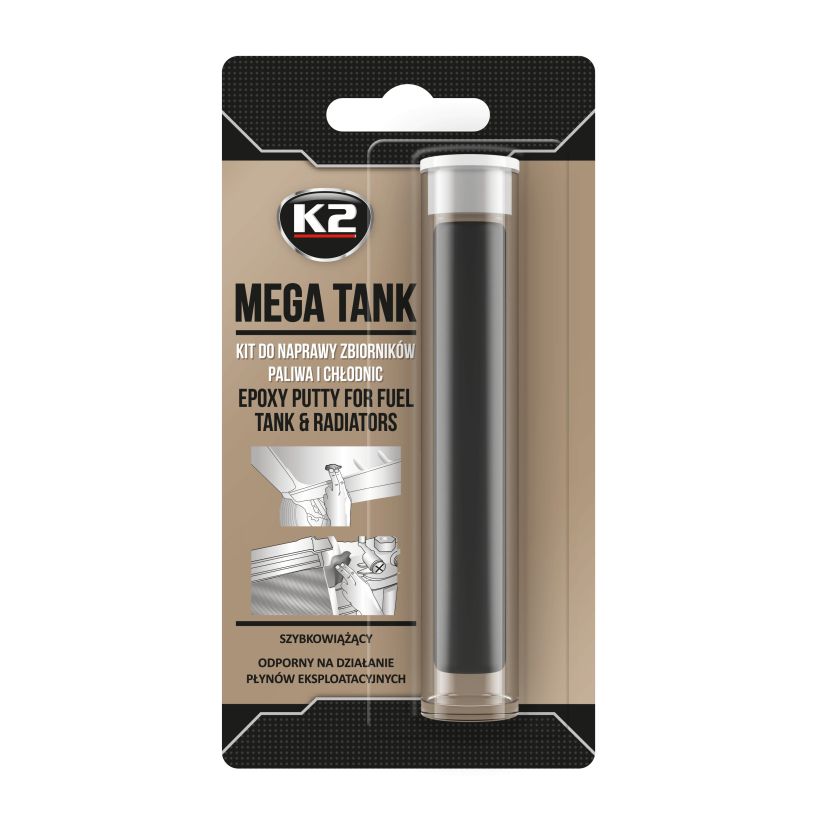 Mega Tank 28gr - Chit reparatie rezervor - B167 Mega Tank 28gr - Chit reparatie rezervor - Imagine produs K2 Auto Adezivi & Etanșări