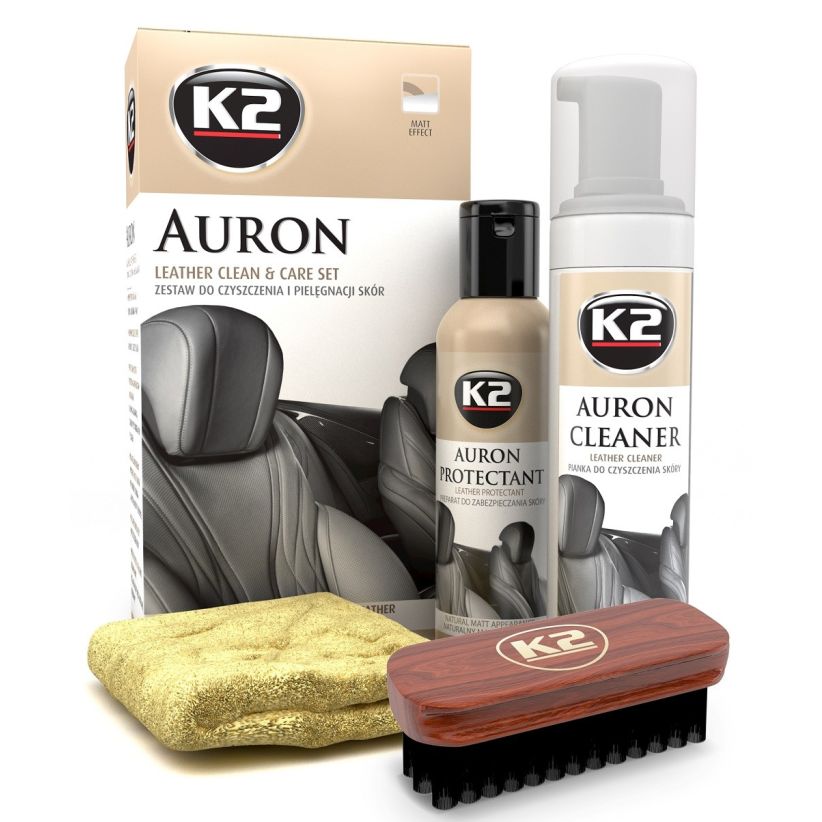 K2 Auron - Kit de îngrijire a tapițeriei din piele - G420 K2 Auron - Kit de îngrijire a tapițeriei din piele - Imagine produs K2 Auto Tapiterie & Bord