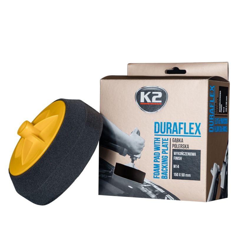 K2 Duraflex - Burete polisare fin cu filet M14 - L644 K2 Duraflex - Burete polisare fin cu filet M14 - Imagine produs K2 Auto Polish & Lustruire