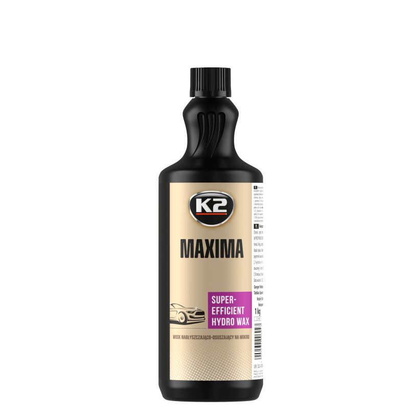 K2 Maxima 1L - Ceară hidrofoba auto - M851 K2 Maxima 1L - Ceară hidrofoba auto - Imagine produs K2 Auto Spumă & Detergent