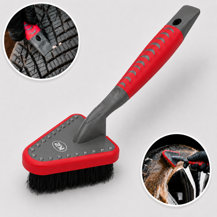 K2 TRIXON PRO - Perie curățare anvelope și aparatatori roți - D7042 K2 TRIXON PRO - Perie curățare anvelope și aparatatori roți - Imagine produs K2 Auto Perii & Bureți & Pensule