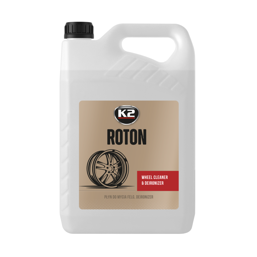 K2 Roton 5L - Solutie curatat jante cu efect rosu - G165 K2 Roton 5L - Solutie curatat jante cu efect rosu - Imagine produs K2 Auto Jante & Anvelope & Frane