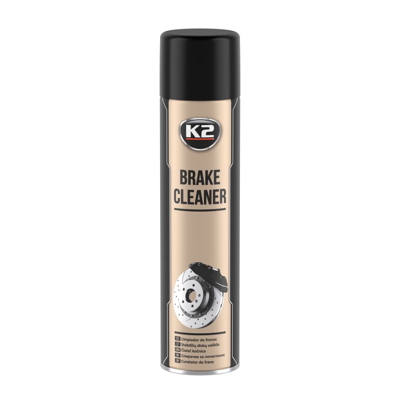 K2 Brake Cleaner 600ml - Spray curatat disc frana - W105 K2 Brake Cleaner 600ml - Spray curatat disc frana - Imagine produs K2 Auto Jante & Anvelope & Frane
