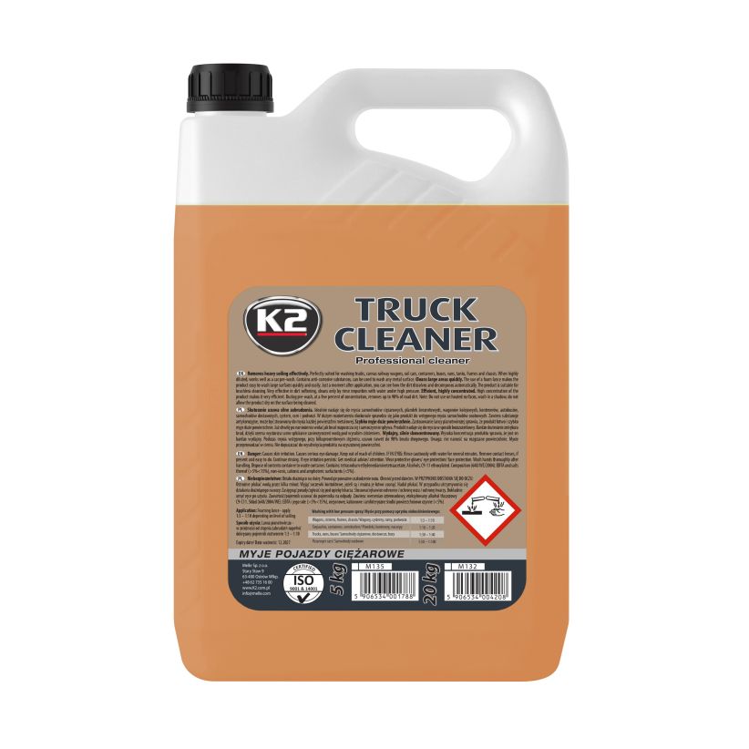 K2 Truck Cleaner 5kg - Spuma activa auto - M135 K2 Truck Cleaner 5kg - Spuma activa auto - Imagine produs K2 Auto Spumă & Detergent