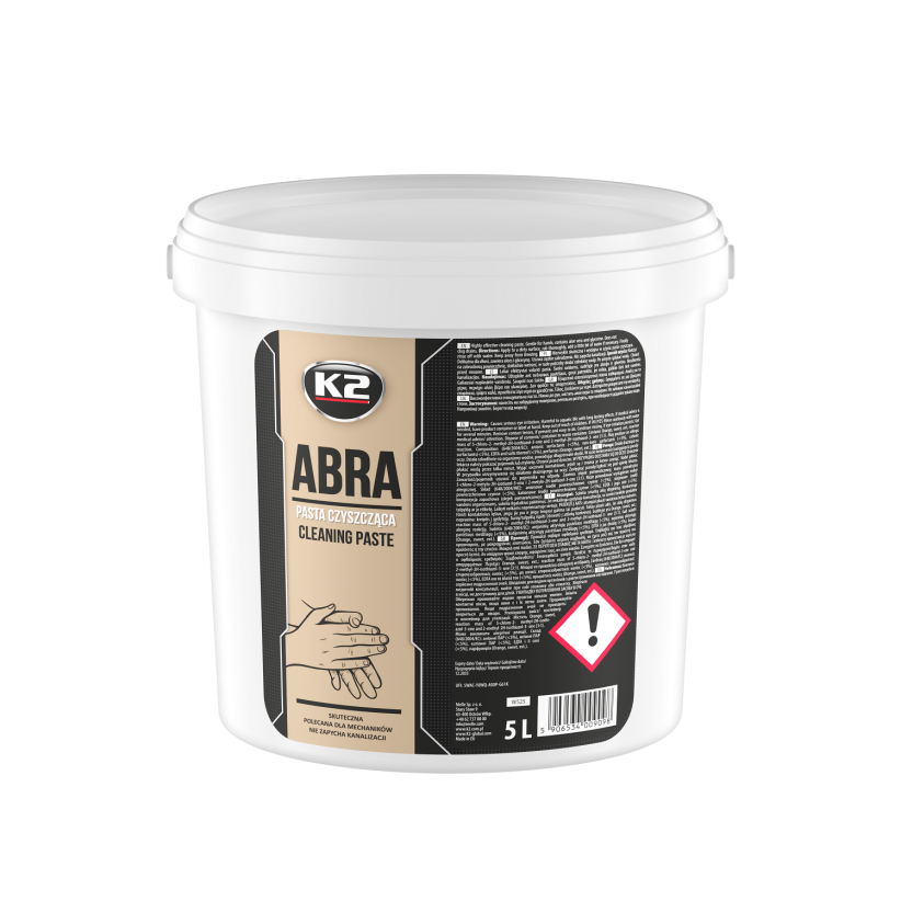 K2 Abra 5L - Pastă de curățat mainile - W525 K2 Abra 5L - Pastă de curățat mainile - Imagine produs K2 Auto Spumă & Detergent