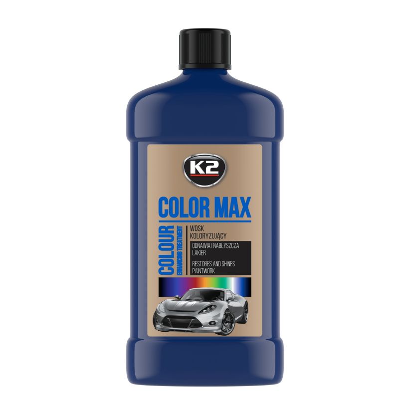 K2 Color Max 500ml - Polish cu ceară colorantă bleumarin - K025GR K2 Color Max 500ml - Polish cu ceară colorantă bleumarin - Imagine produs K2 Auto Polish & Lustruire