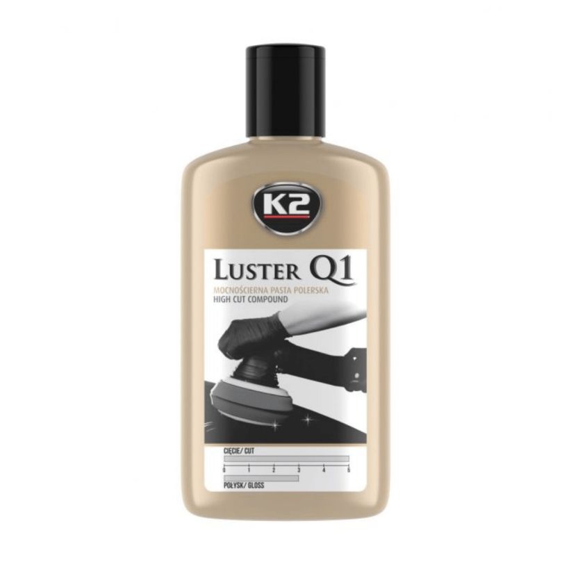 K2 Luster Q1 250gr - Pastă polish foarte abraziva - L1200N K2 Luster Q1 250gr - Pastă polish foarte abraziva - Imagine produs K2 Auto Polish & Lustruire