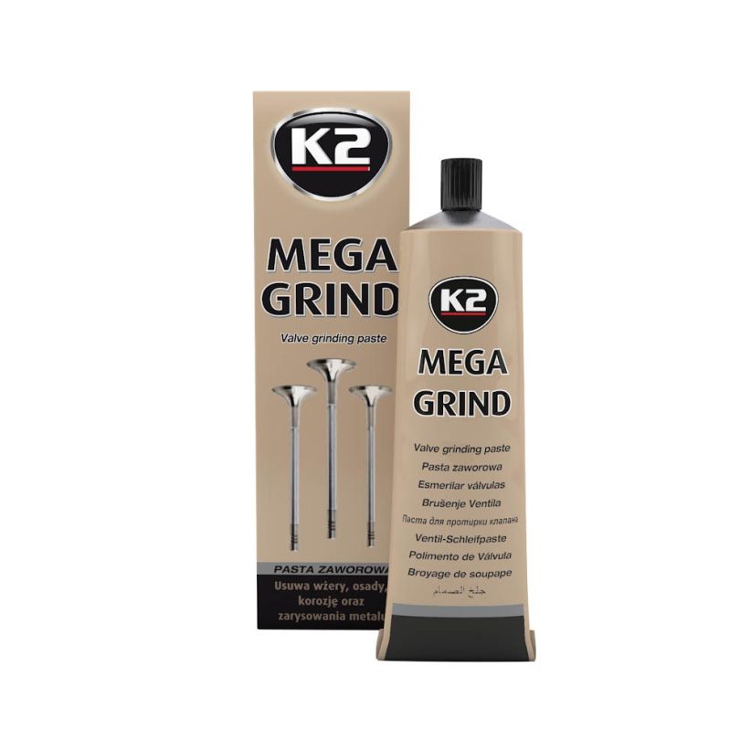 K2 Mega Grind 100gr - Pasta slefuit supape - W160 K2 Mega Grind 100gr - Pasta slefuit supape - Imagine produs K2 Auto Polish & Lustruire