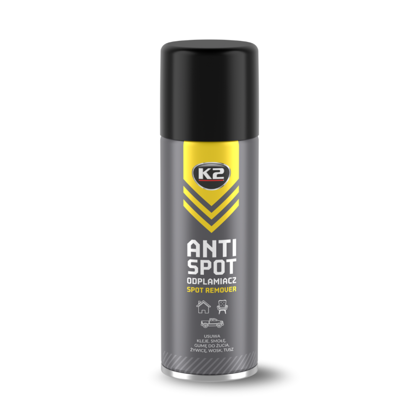 K2 Anti Spot 250ml - Indepărteaza petele dificile de adeziv, gudron, etc. - B550 K2 Anti Spot 250ml - Indepărteaza petele dificile de adeziv, gudron, etc. - Imagine produs K2 Auto Adezivi & Etanșări