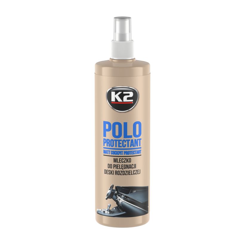 K2 Polo Protectant 350 gr - Protecție bord și plastic - K410 K2 Polo Protectant 350 gr - Protecție bord și plastic - Imagine produs K2 Auto Tapiterie & Bord & Coliere