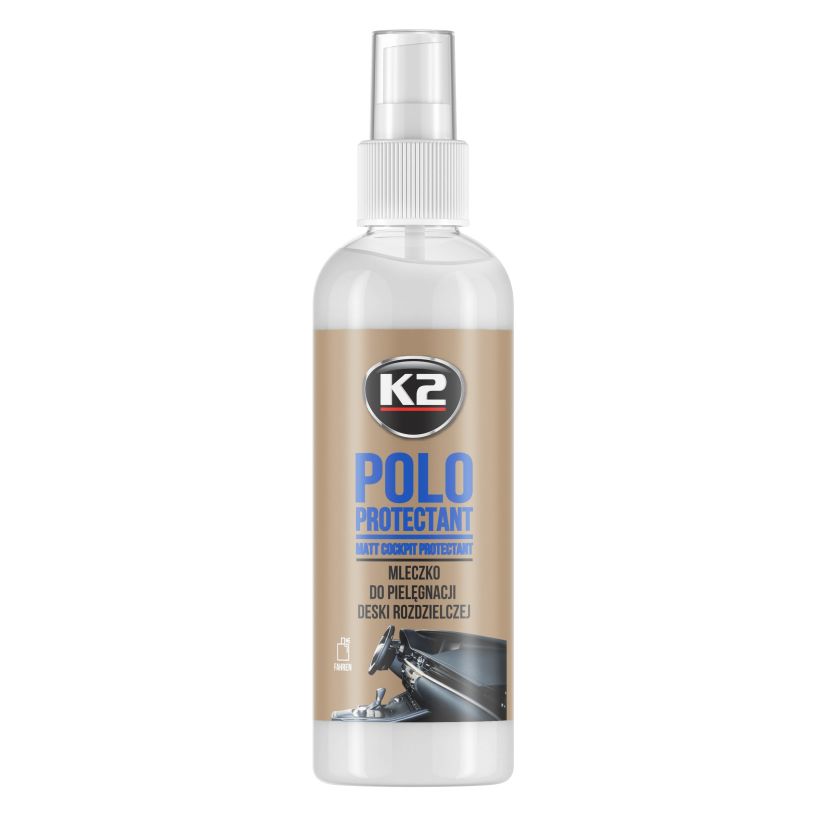 K2 Polo Protectant Mat 250ml - Protecție bord și plastic - K412 K2 Polo Protectant Mat 250ml - Protecție bord și plastic - Imagine produs K2 Auto Tapiterie & Bord
