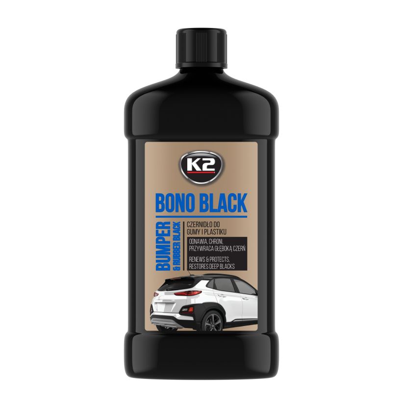 K2 BONO BLACK 500ml - Solutie de înnegrire pentru cauciuc și plastic - K035 K2 BONO BLACK 500ml - Solutie de înnegrire pentru cauciuc și plastic - Imagine produs K2 Auto Polish & Lustruire