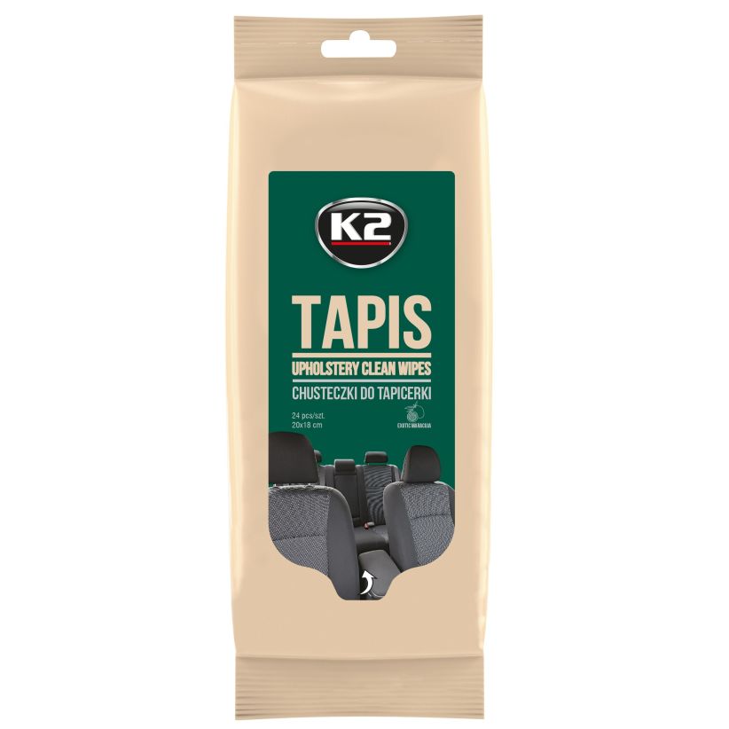 K2 Tapis Wipes - Servetele umede curatat tapiteria - K212 K2 Tapis Wipes - Servetele umede curatat tapiteria - Imagine produs K2 Auto Tapiterie & Bord & Coliere
