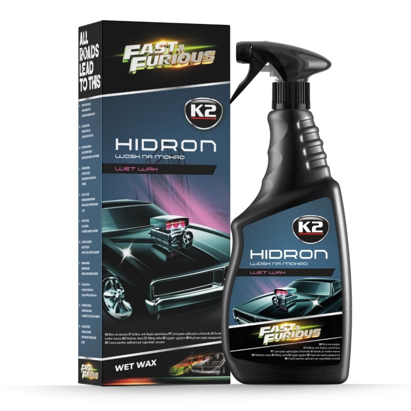 K2 HIDRON FAST&FURIOUS - Ceara lichida caroserie - FF3021 K2 HIDRON FAST&FURIOUS - Ceara lichida caroserie - Imagine produs K2 Auto EDITIE LIMITATA FAST & FURIOUS