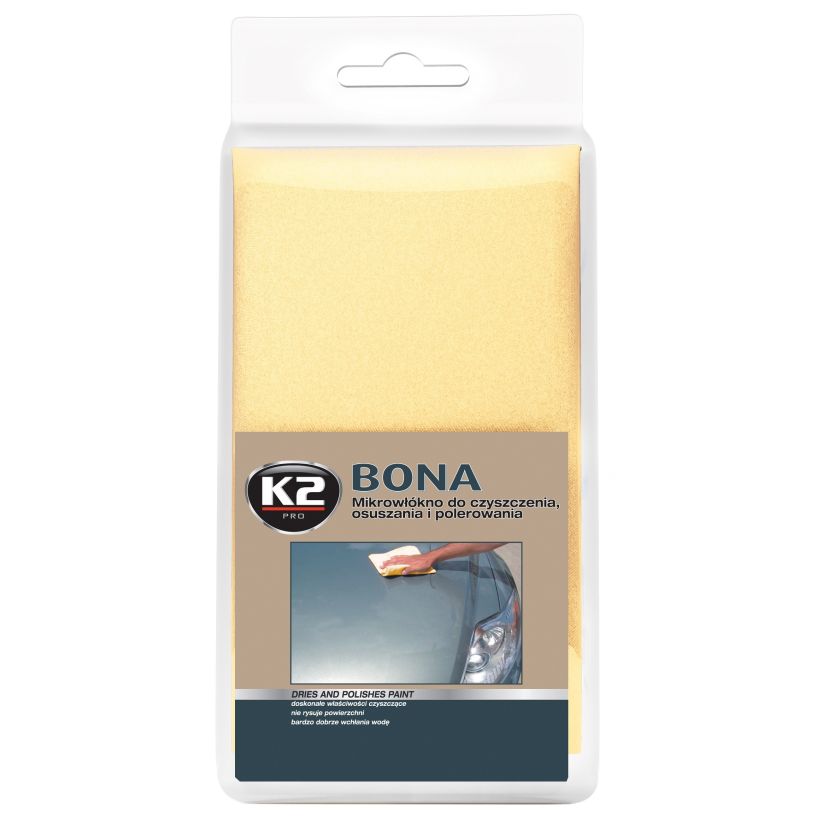 K2 Bona 40x40cm - Lavetă de lustruit din microfibră - L430 K2 Bona 40x40cm - Lavetă de lustruit din microfibră - Imagine produs K2 Auto Lavete & prosoape