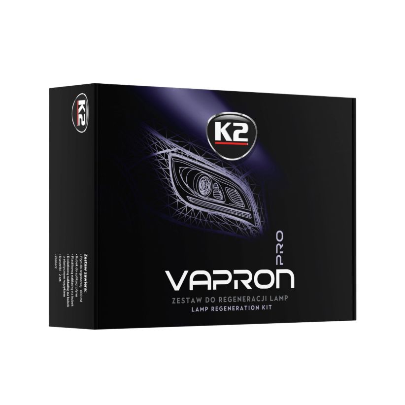 K2 Vapron - Kit polimerizare faruri - D7900 K2 Vapron - Kit polimerizare faruri - Imagine produs K2 Auto Polish & Lustruire