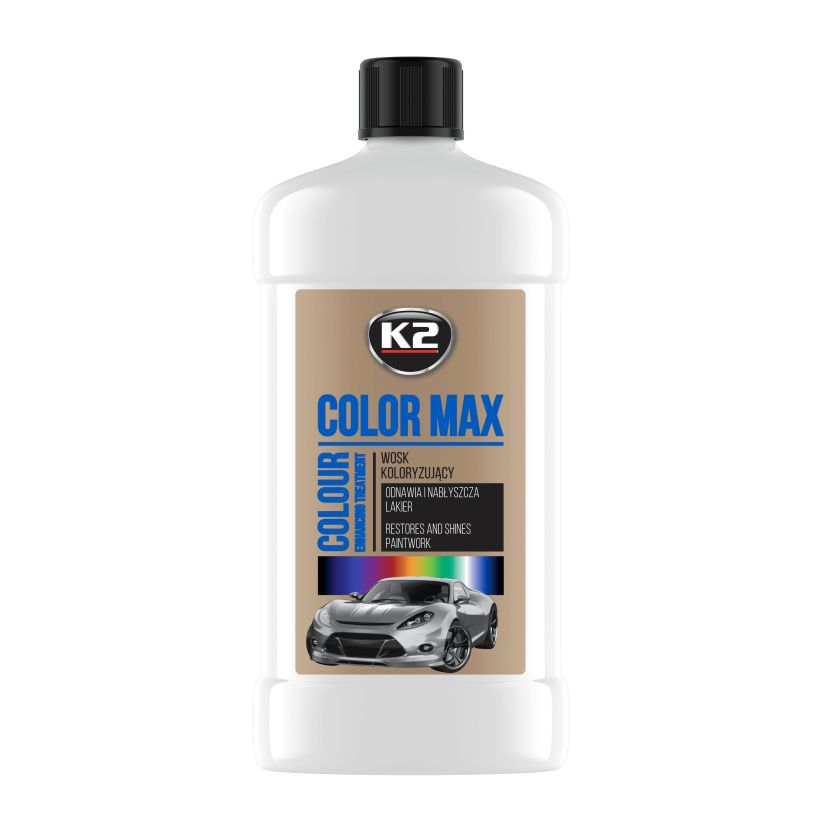 K2 Color Max 500ml - Polish cu ceară colorată - K025 K2 Color Max 500ml - Polish cu ceară colorată - Imagine produs K2 Auto Protecție ceramica