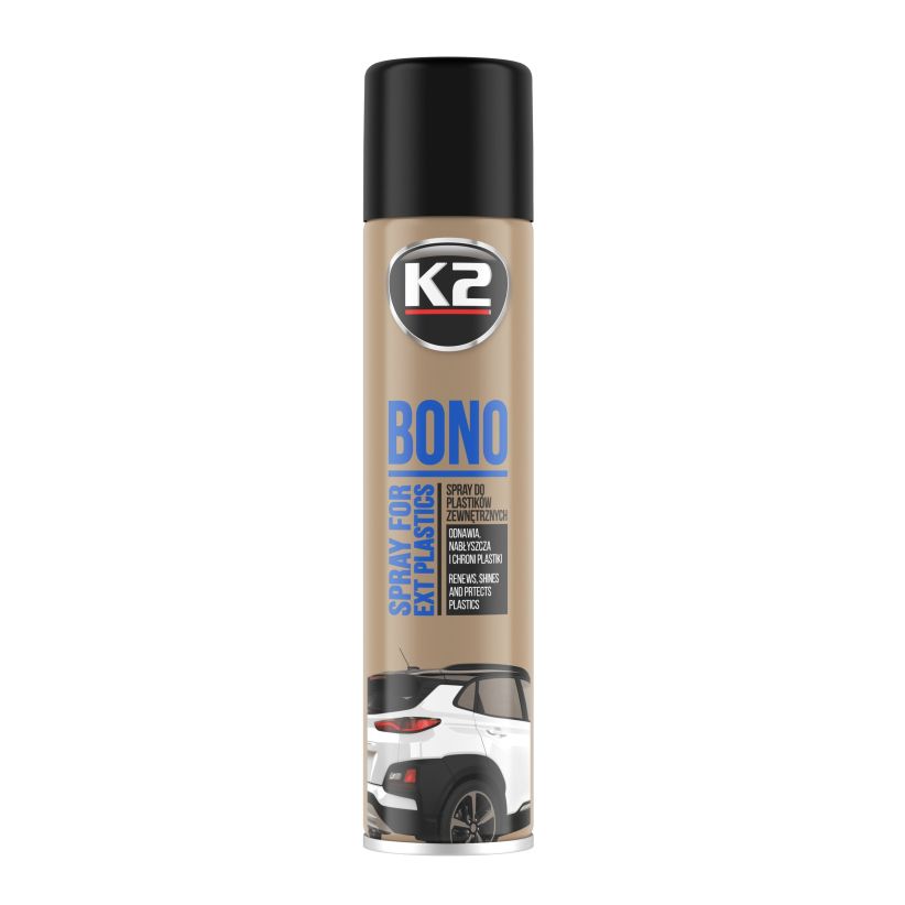 K2 Bono 300ml - Reinoieste și protejeaza plasticul - K150 K2 Bono 300ml - Reinoieste și protejeaza plasticul - Imagine produs K2 Auto Tapiterie & Bord & Coliere
